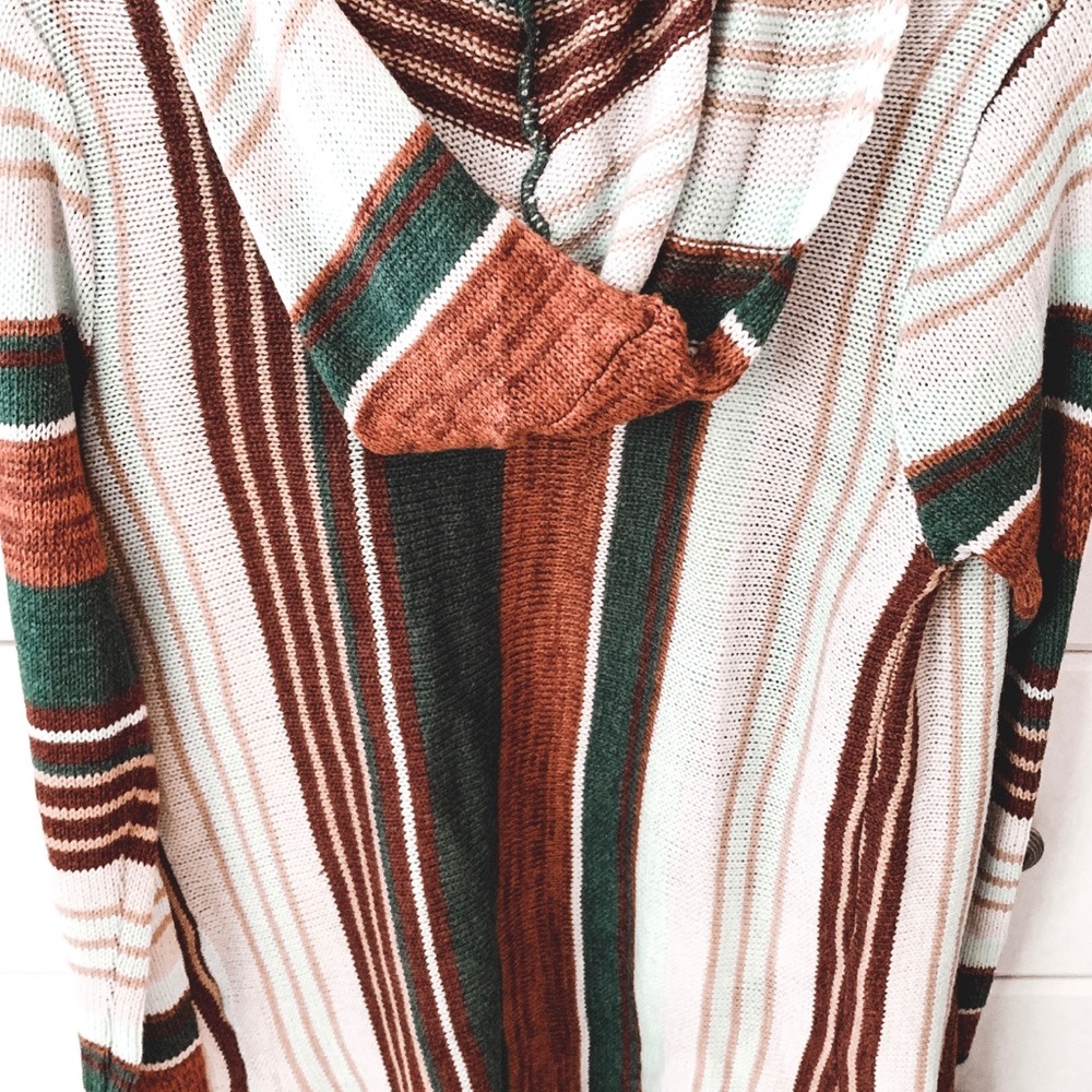 Brand new blue/ orange cardigan - Picture 6 of 6